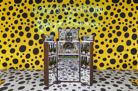 Louis Vuitton Opens a Striking Yayoi Kusama Pop